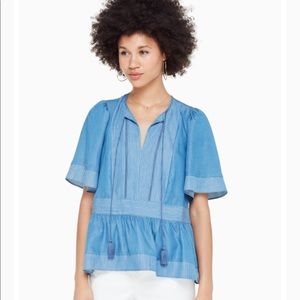 kate space indigo railroad top